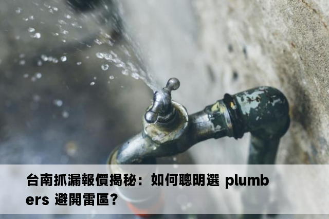 台南抓漏報價揭秘：如何聰明選 plumbers 避開雷區？